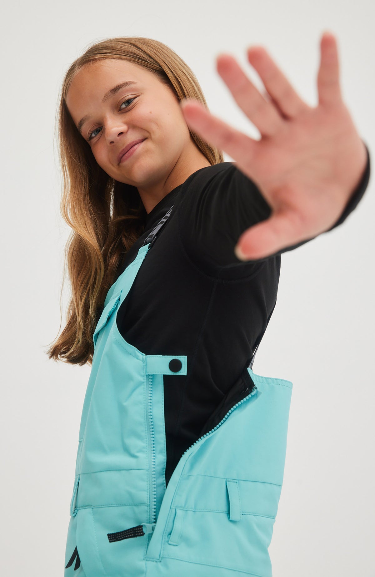 Bib Snow Pants | Aqua Sea