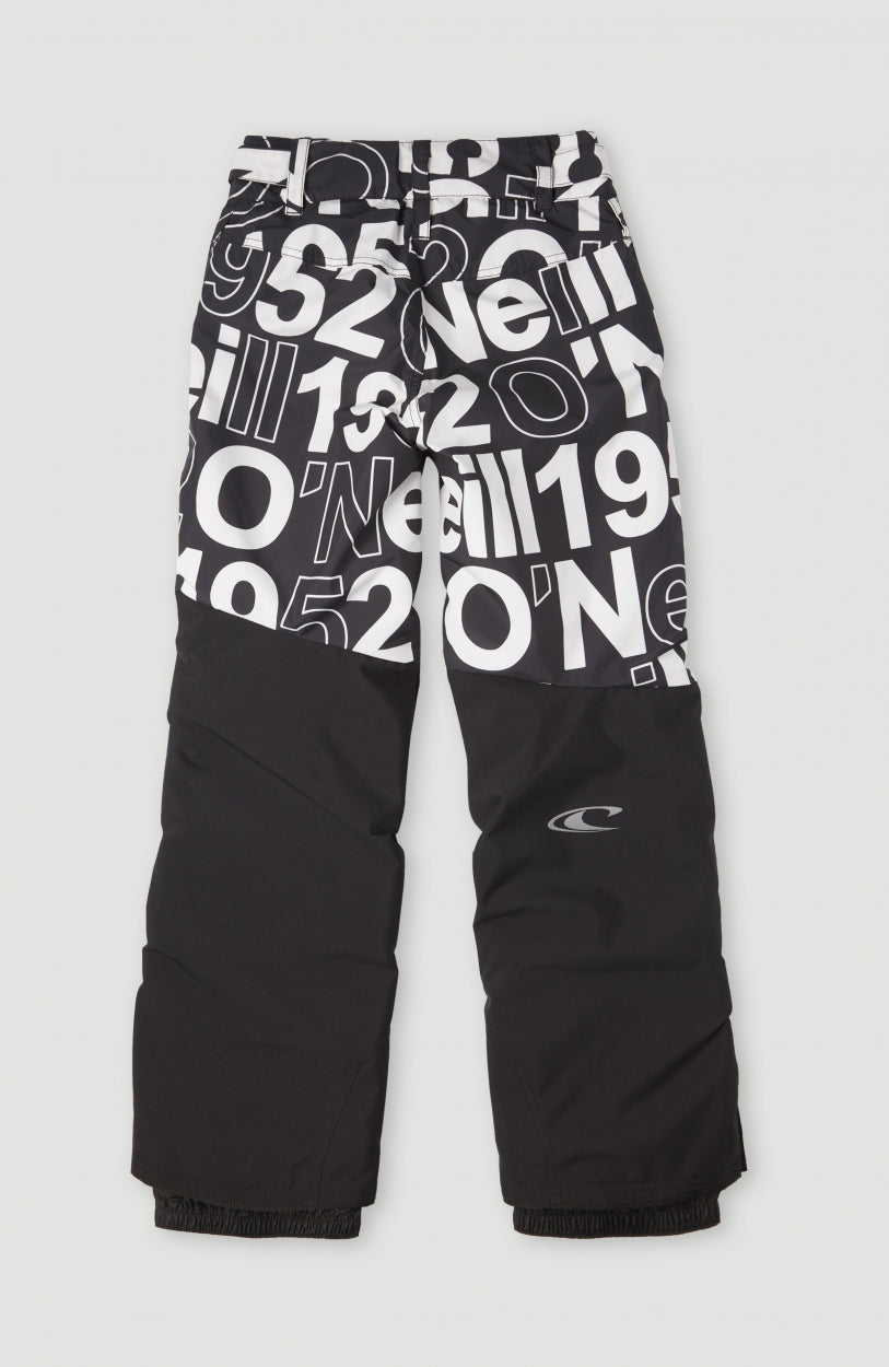 Anvil All Over Print Snow Pants | White Wording 1952