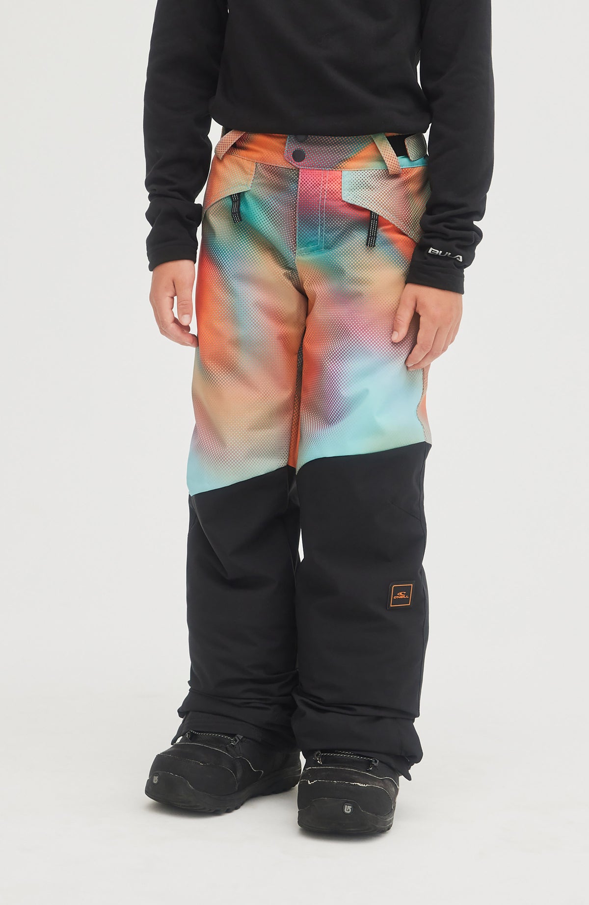 Anvil All Over Print Snow Pants | Dark Blue Fade Halftone