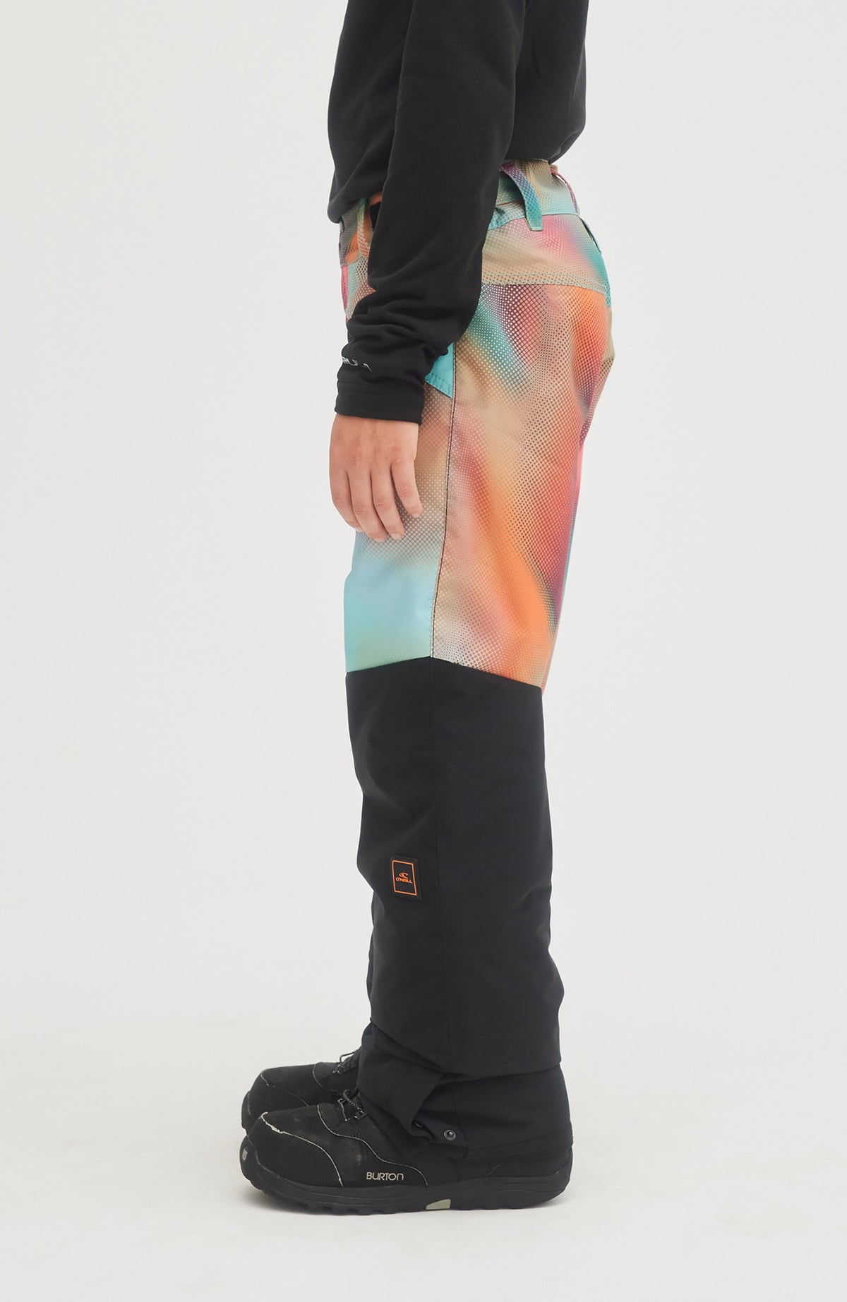 Anvil All Over Print Snow Pants | Dark Blue Fade Halftone