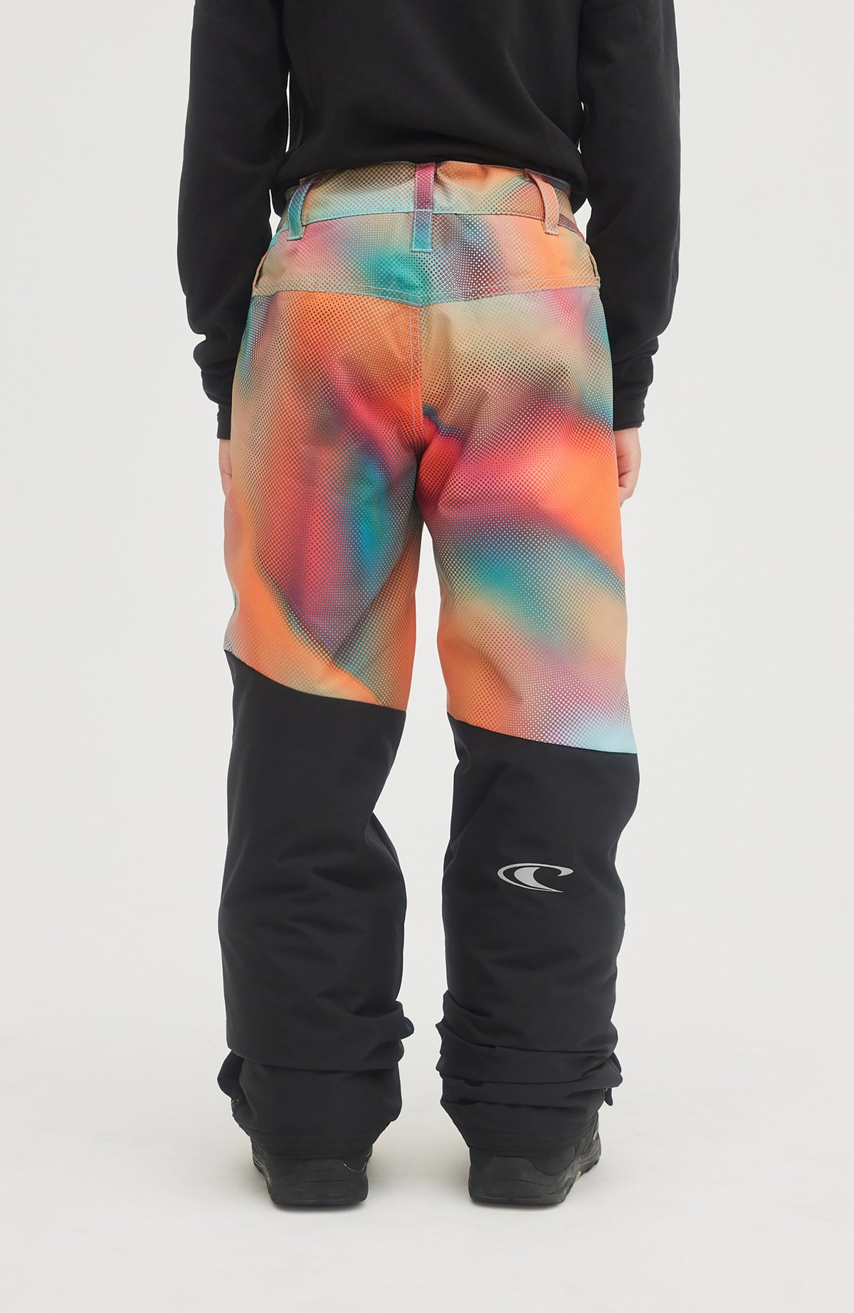 Anvil All Over Print Snow Pants | Dark Blue Fade Halftone