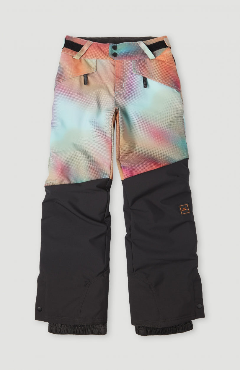 Anvil All Over Print Snow Pants | Dark Blue Fade Halftone