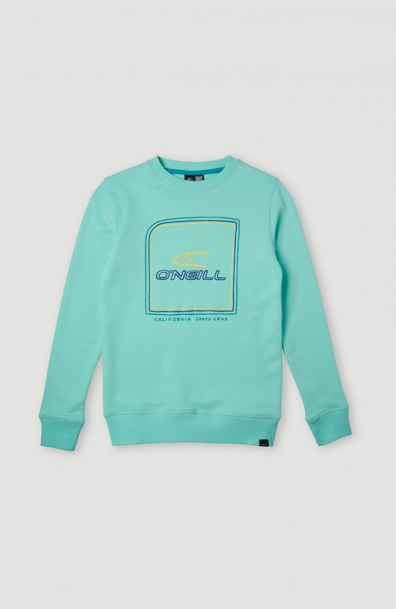 All Year Crew Sweatshirt | Aqua Spalsh