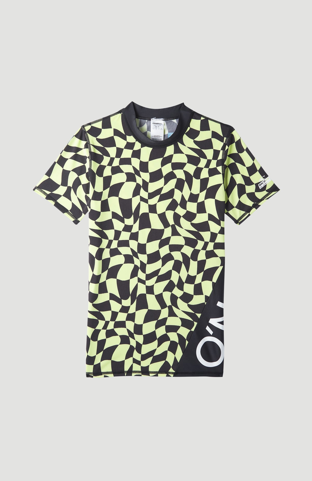 Crazy Skin S/Slv | Sunny Lime Colour Block