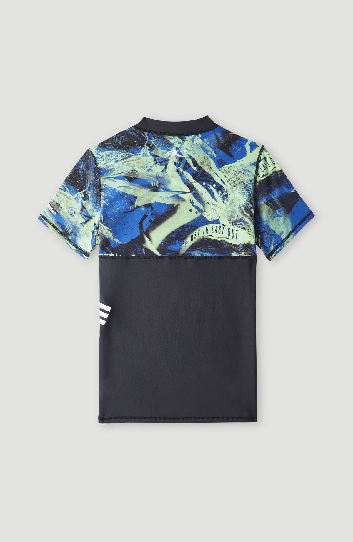 Crazy Skin S/Slv | Princess Blue Colour Block