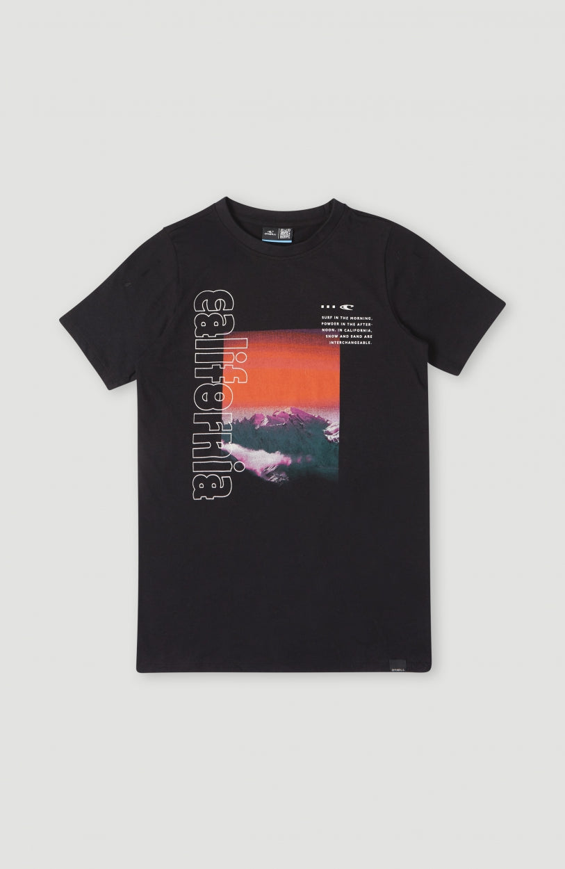 Cali Mountains T-Shirt | Black Out