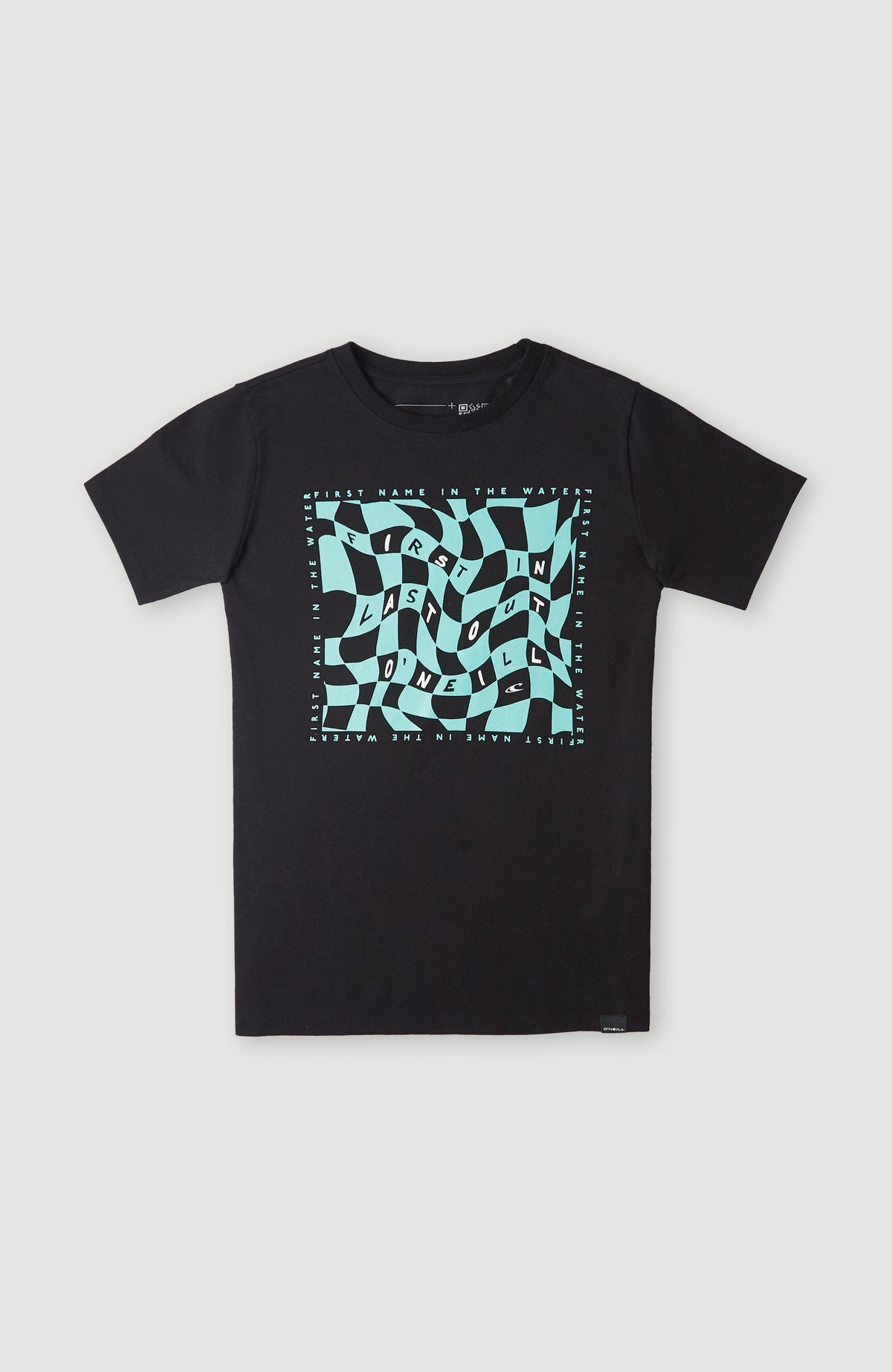 Checker T-Shirt | Black Out