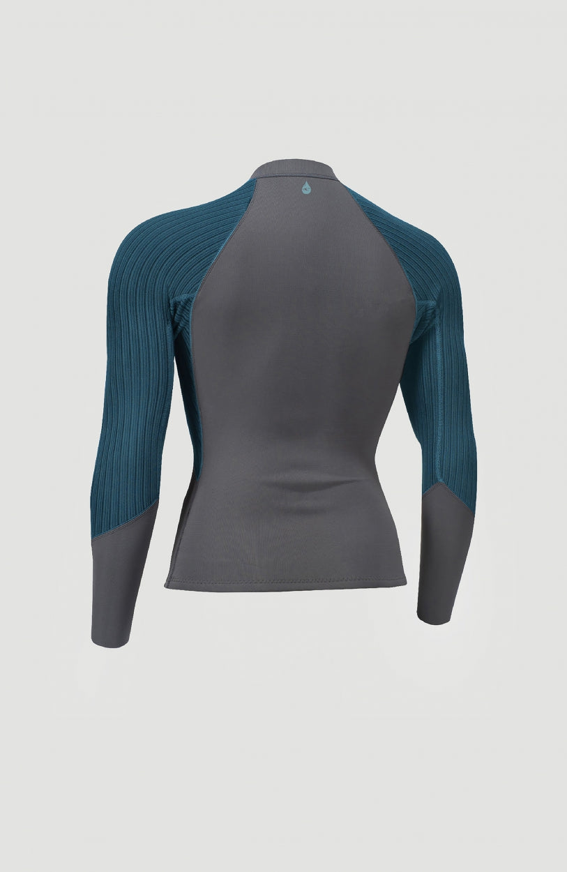 Blueprint 2/15 Front Zip Jacket Womens | Grey