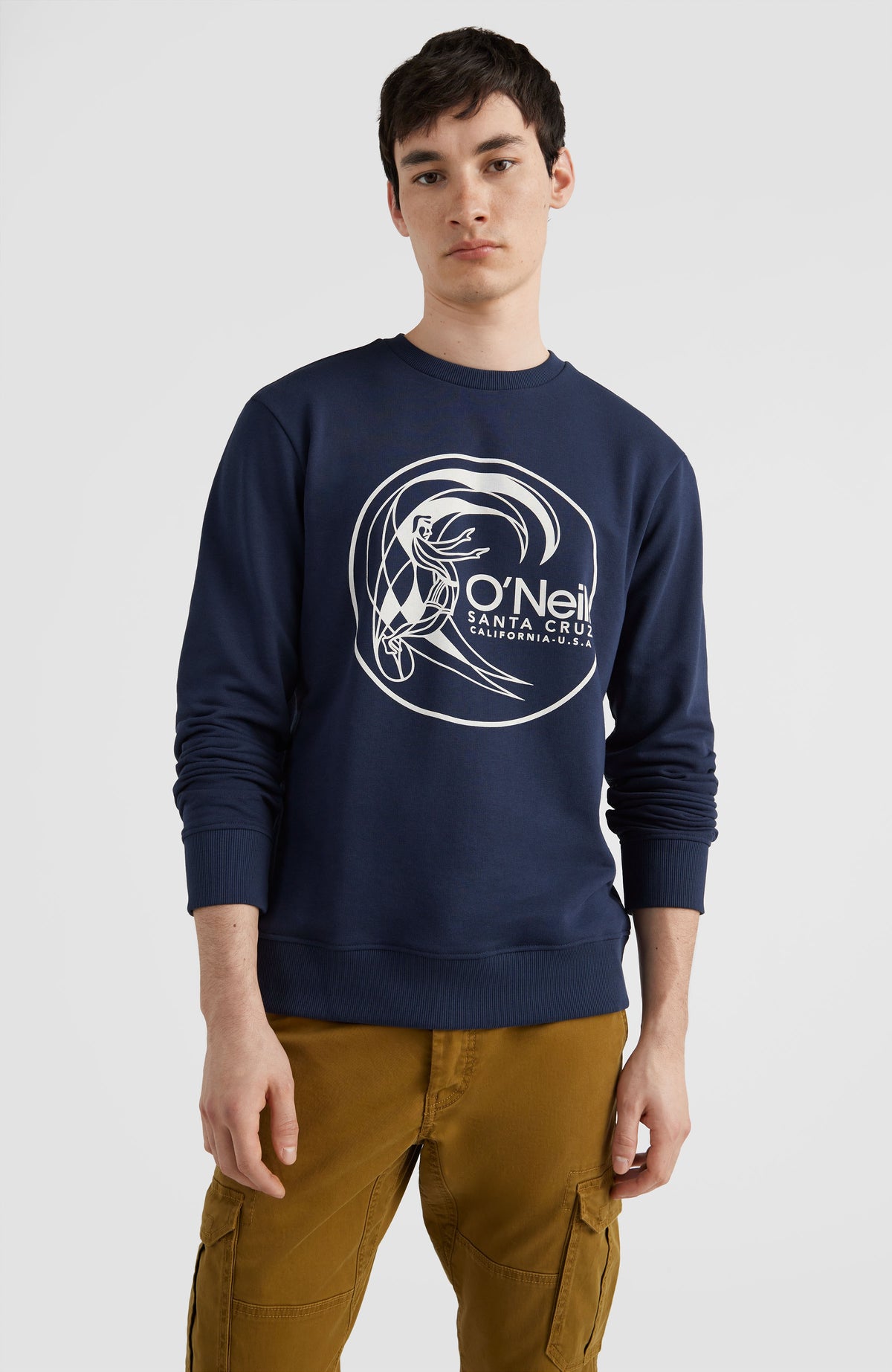 Circle Surfer Crew Sweatshirt | Ink Blue