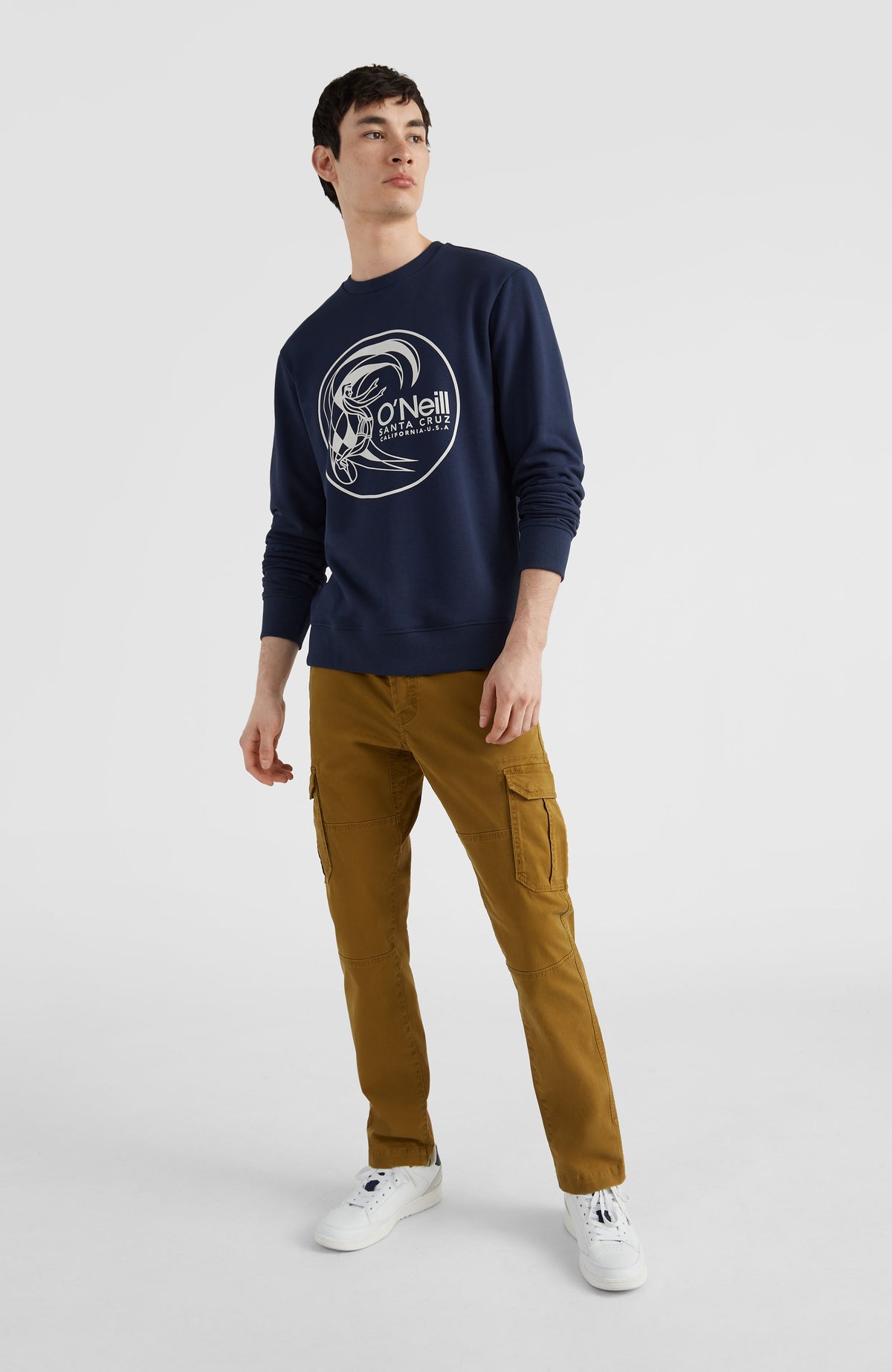 Circle Surfer Crew Sweatshirt | Ink Blue