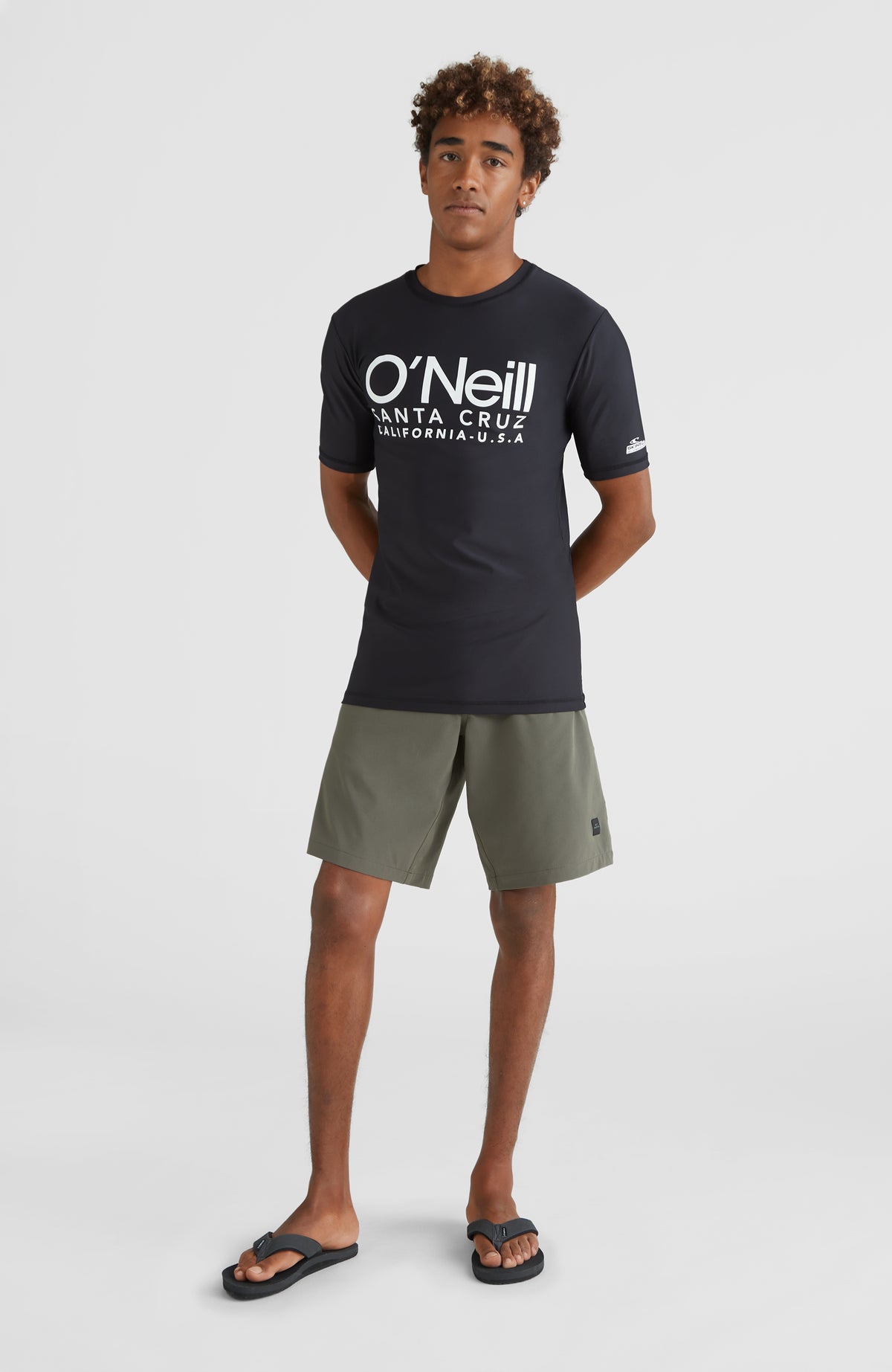 Cali Shortsleeve UPF 50+ Sun Shirt Skin | Black Out