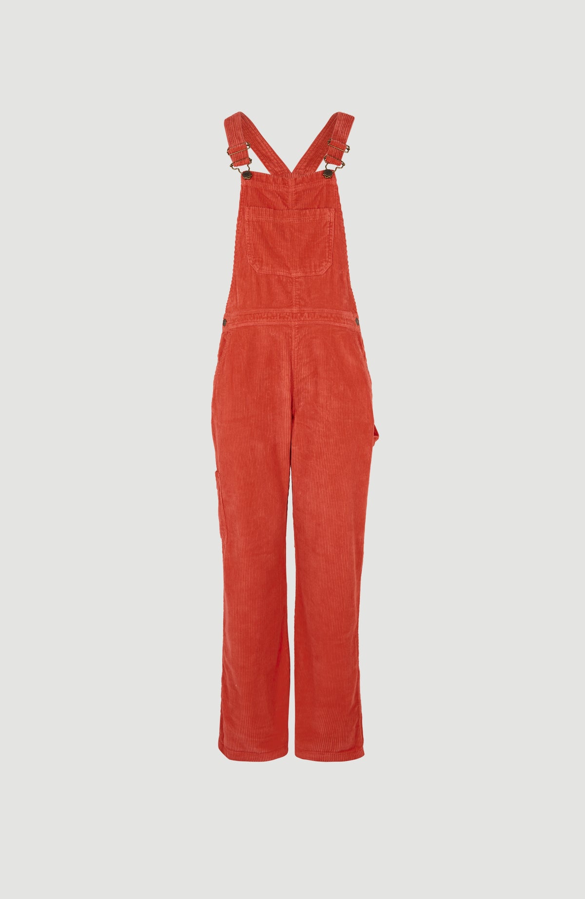 Cord Dungarees | Red Orcher
