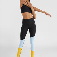 Active Colorblock High-Waist Legging | Black Multi 2