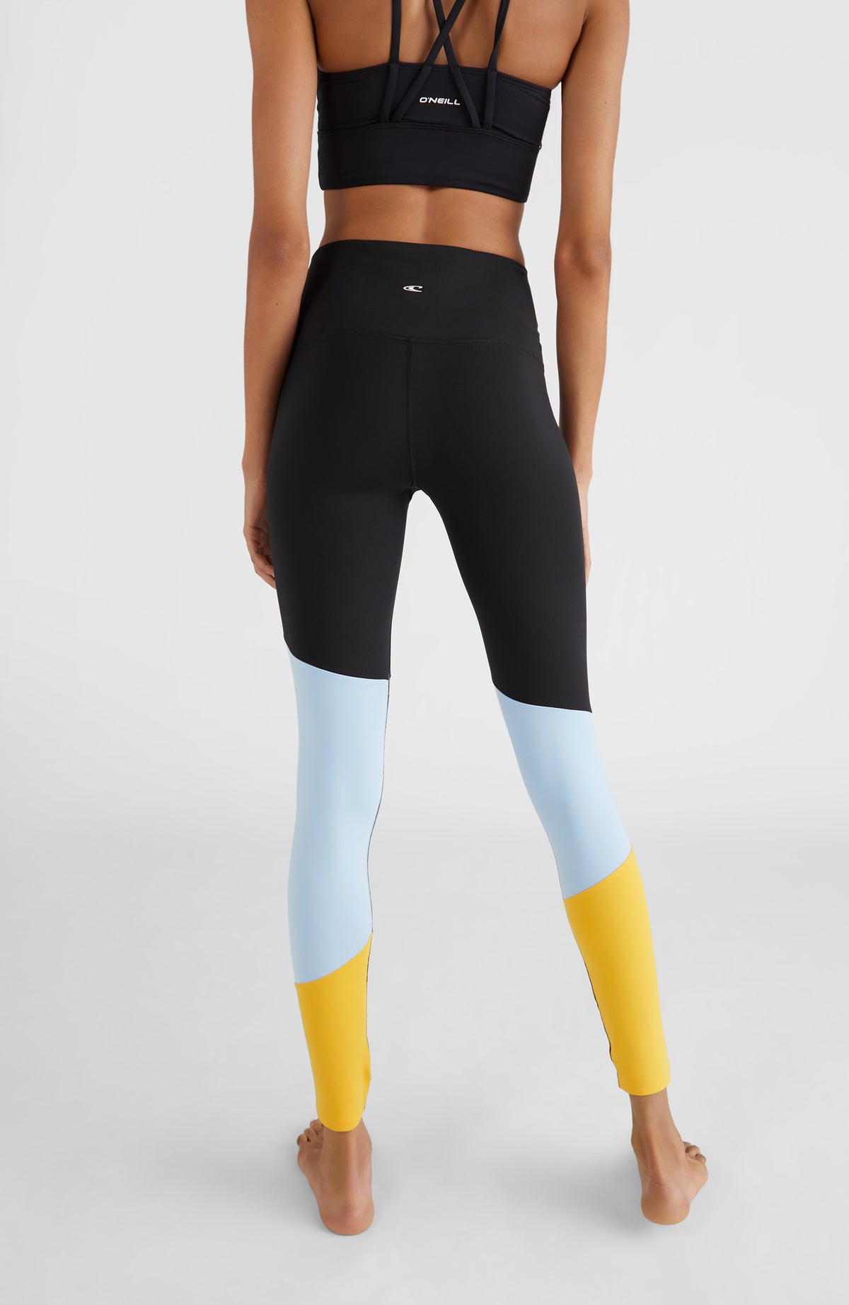 Active Colorblock High-Waist Legging | Black Multi 2