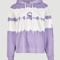 Women Of The Wave Hoodie | Purple Tie Dye
