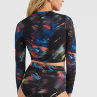 Hyperfreak Longsleeve Swimsuit Set | Black Future Fade