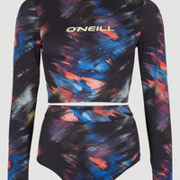 Hyperfreak Longsleeve Swimsuit Set | Black Future Fade