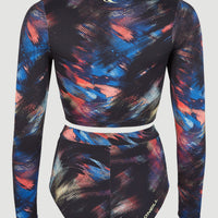 Hyperfreak Longsleeve Swimsuit Set | Black Future Fade
