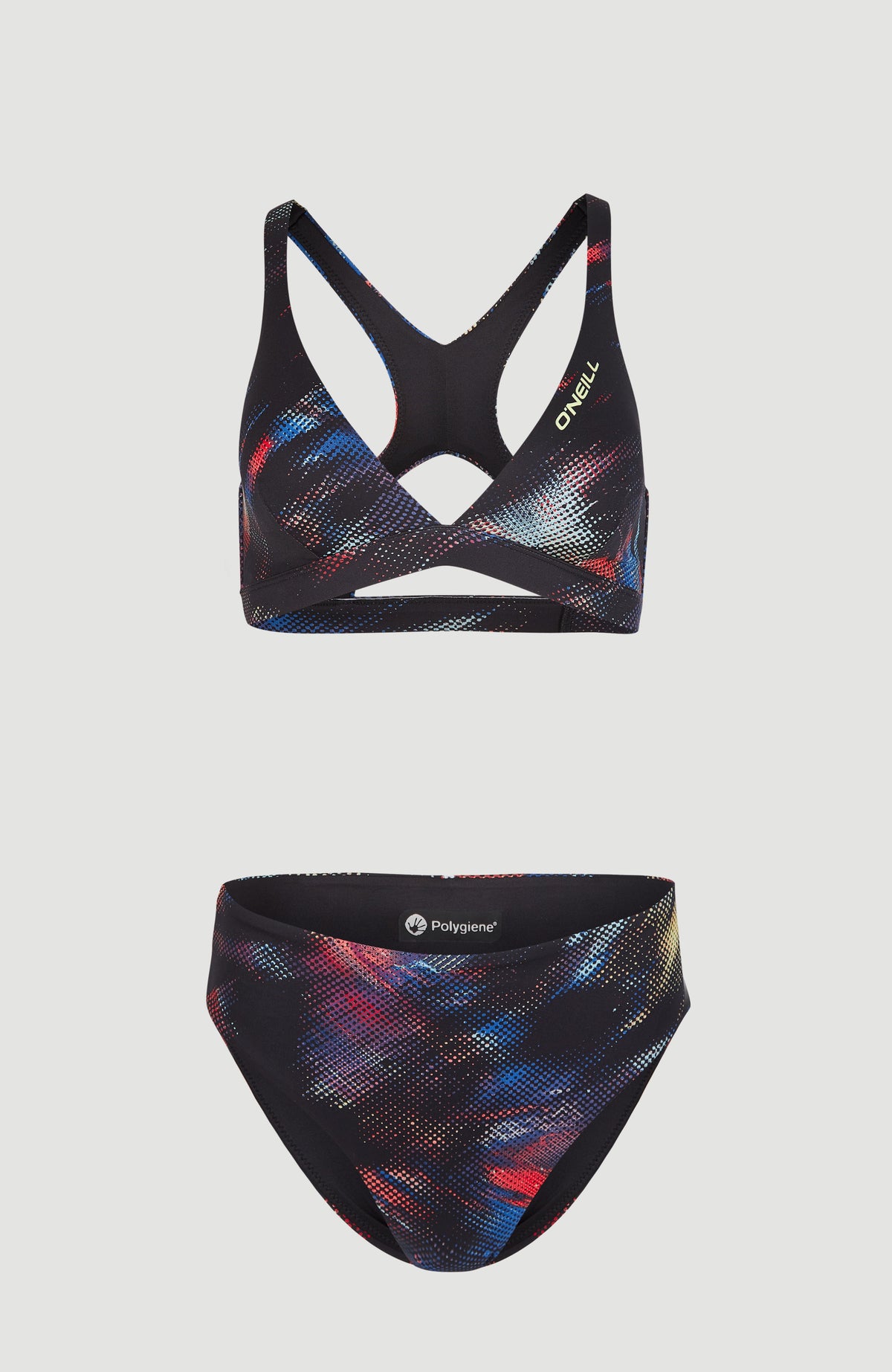 Hyperfreak Bikini Set | Black Future Fade