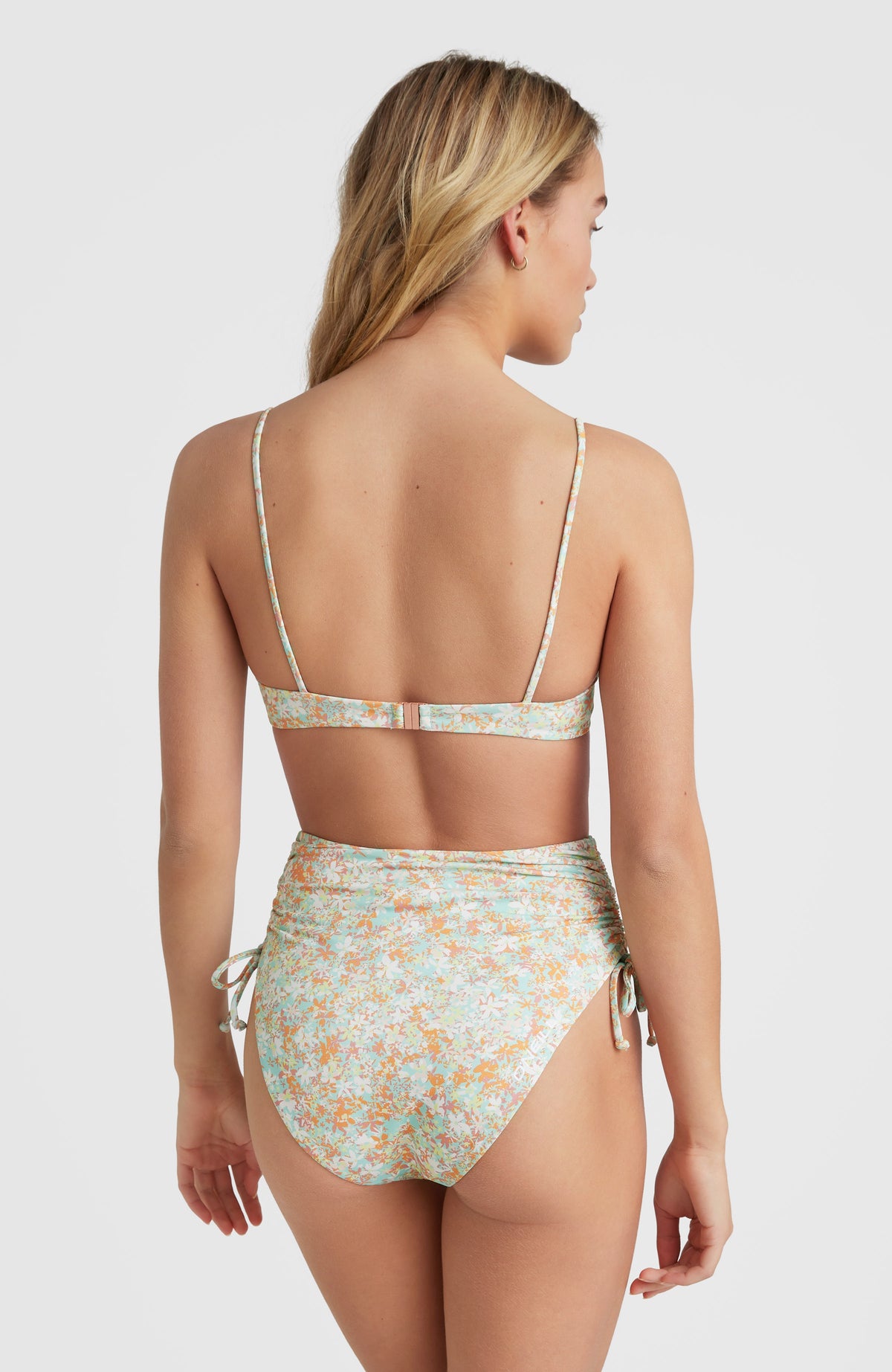 Avalon - Nova Bralette Bikini Set | Blue Beach Flower