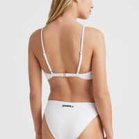 Alia - Cruz Triangle Bikini Set | Snow White