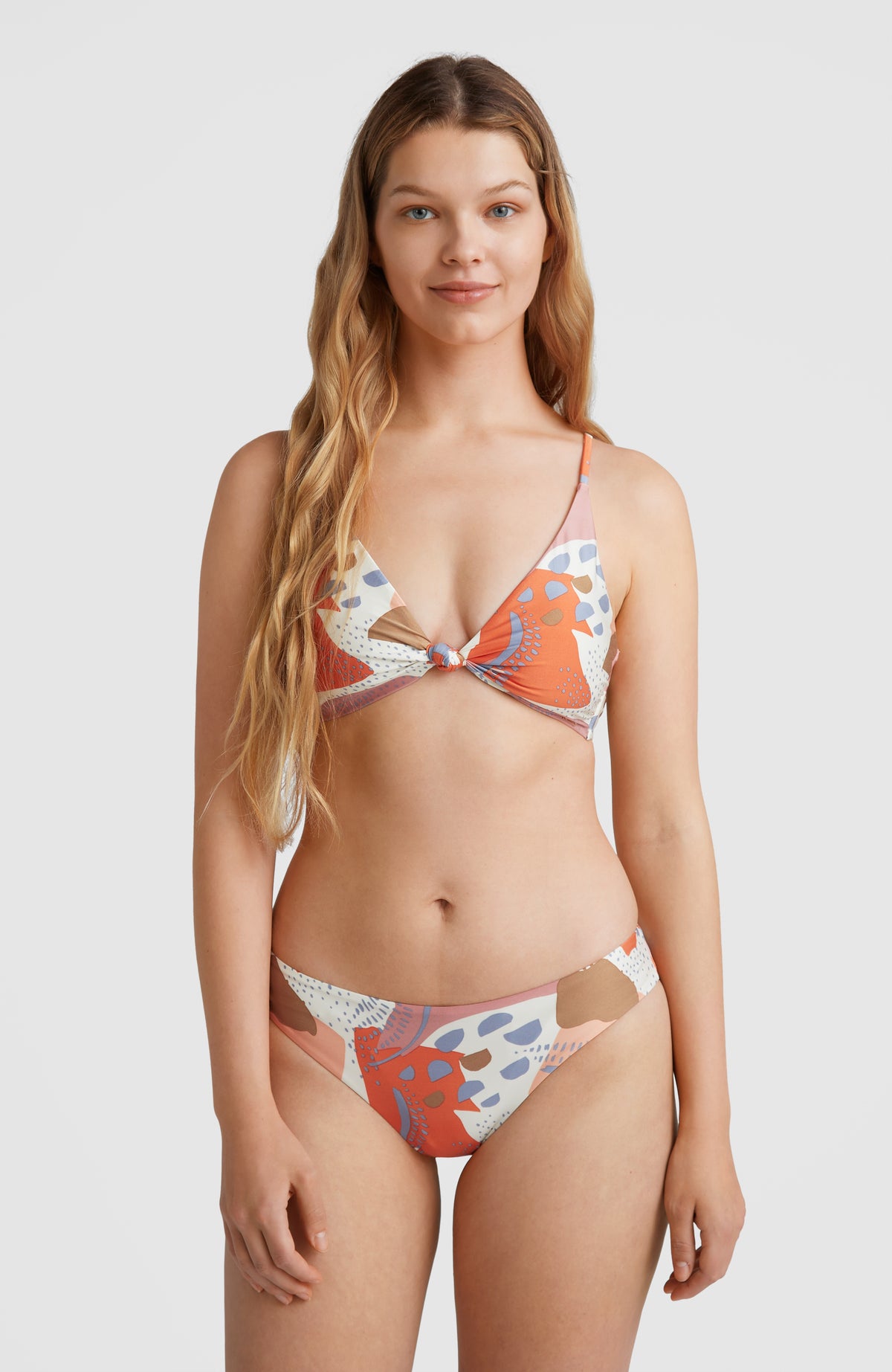 Charlotte - Maoi Bralette Bikini Set | Patchwork Print