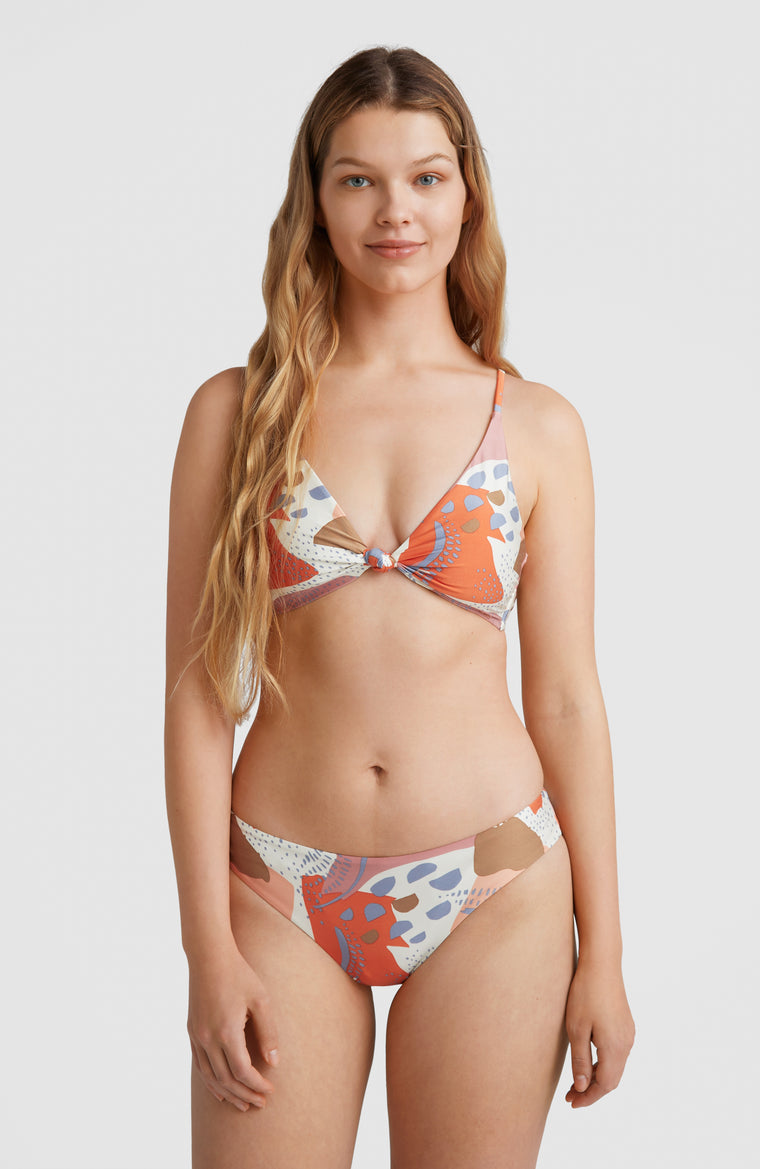 Charlotte - Maoi Bralette Bikini Set | Patchwork Print