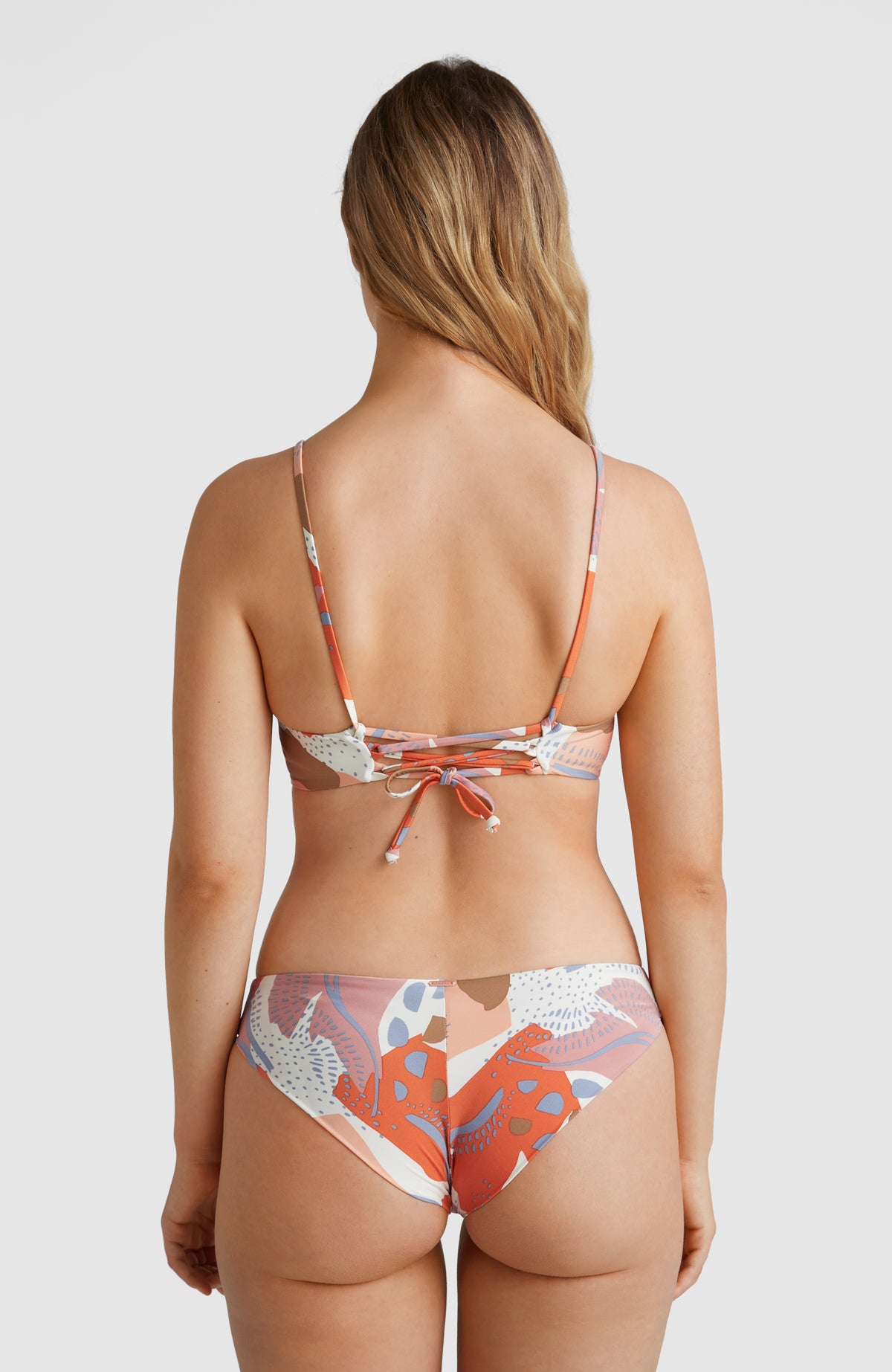 Charlotte - Maoi Bralette Bikini Set | Patchwork Print