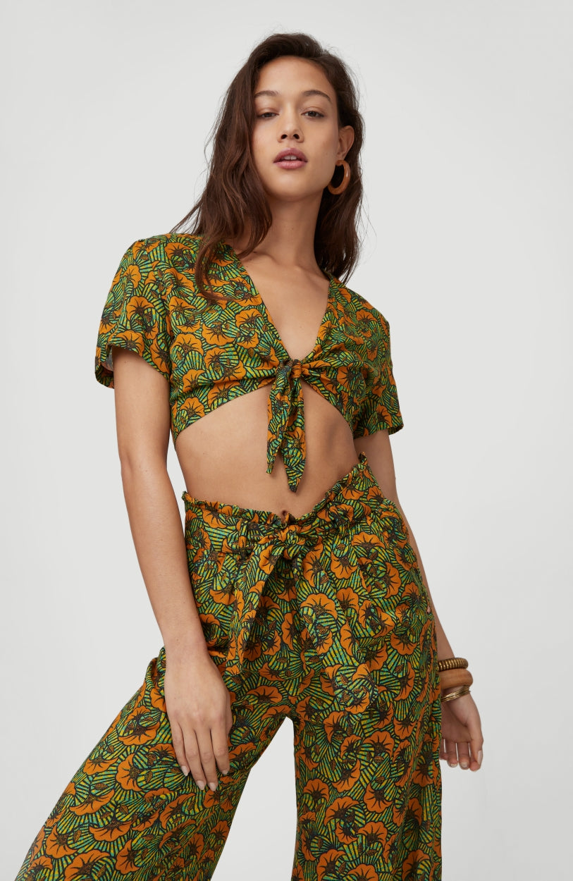 Citizen Shirt Shortsleeve | Yellow With Green