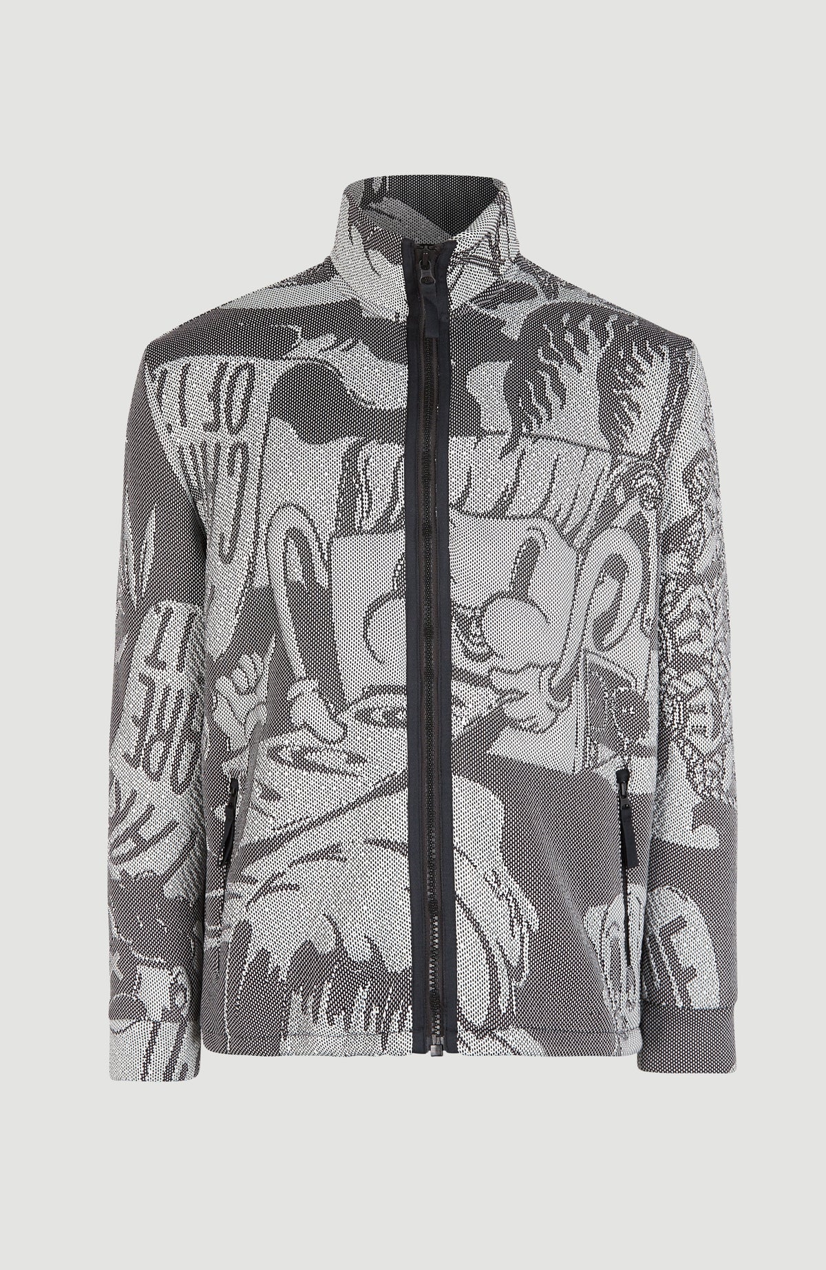 BYBORRE x O'Neill Sweatshirt Jacket | Black Oyster