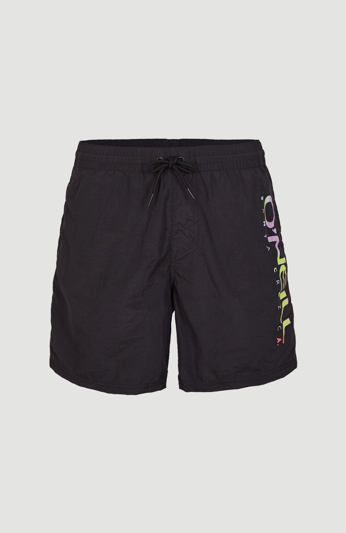 Cali Melted Print 16'' Swim Shorts | Black Out