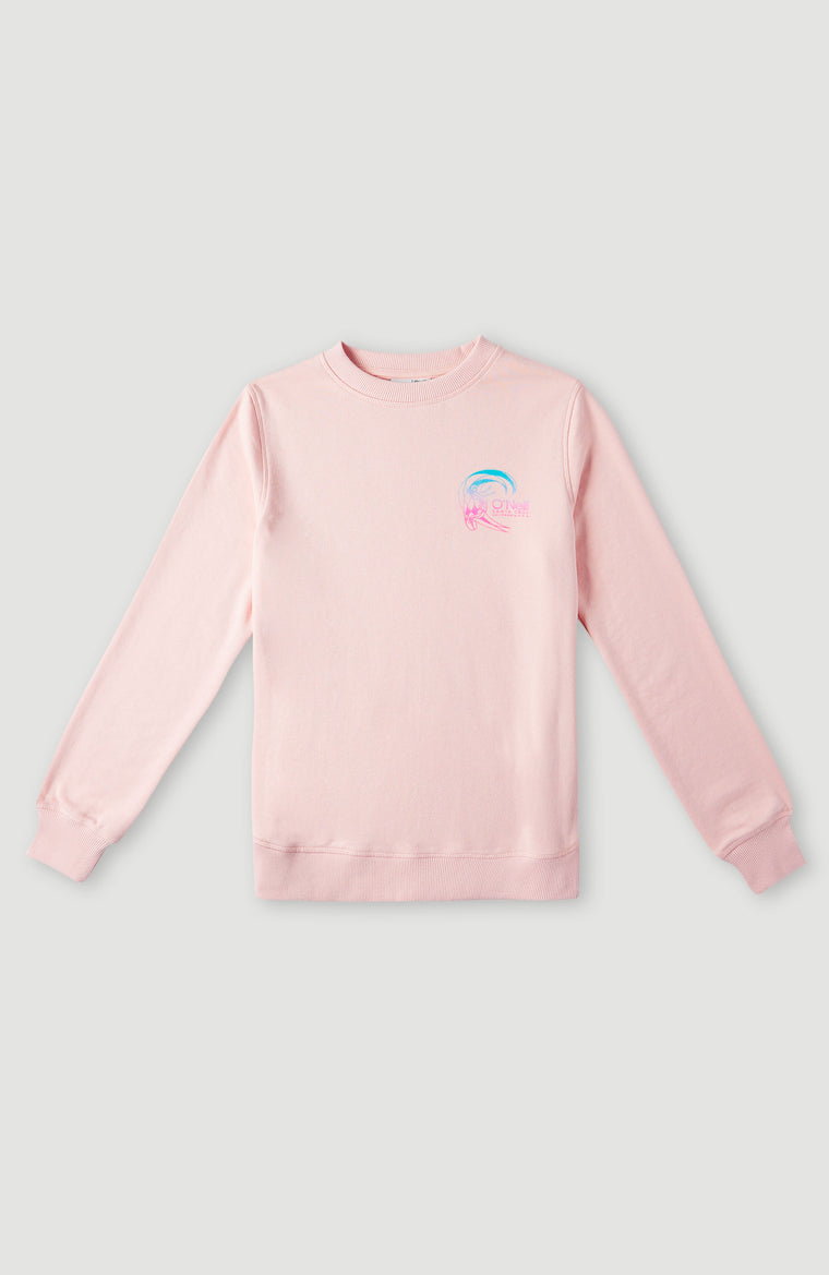 Circle Surfer Crew Sweatshirt | Peach Whip