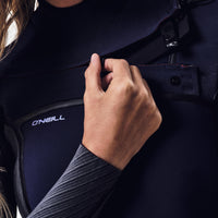 Hyperfreak Fire 4/3+mm Chest Zip Full Wetsuit | NAVY/SHADE