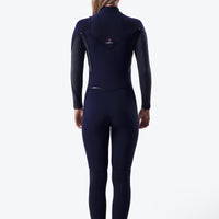 Hyperfreak Fire 4/3+mm Chest Zip Full Wetsuit | NAVY/SHADE