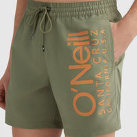 Original Cali 16'' Swim Shorts | Deep Lichen Green