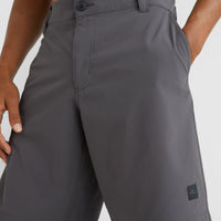 Hybrid Chino Shorts | Asphalt