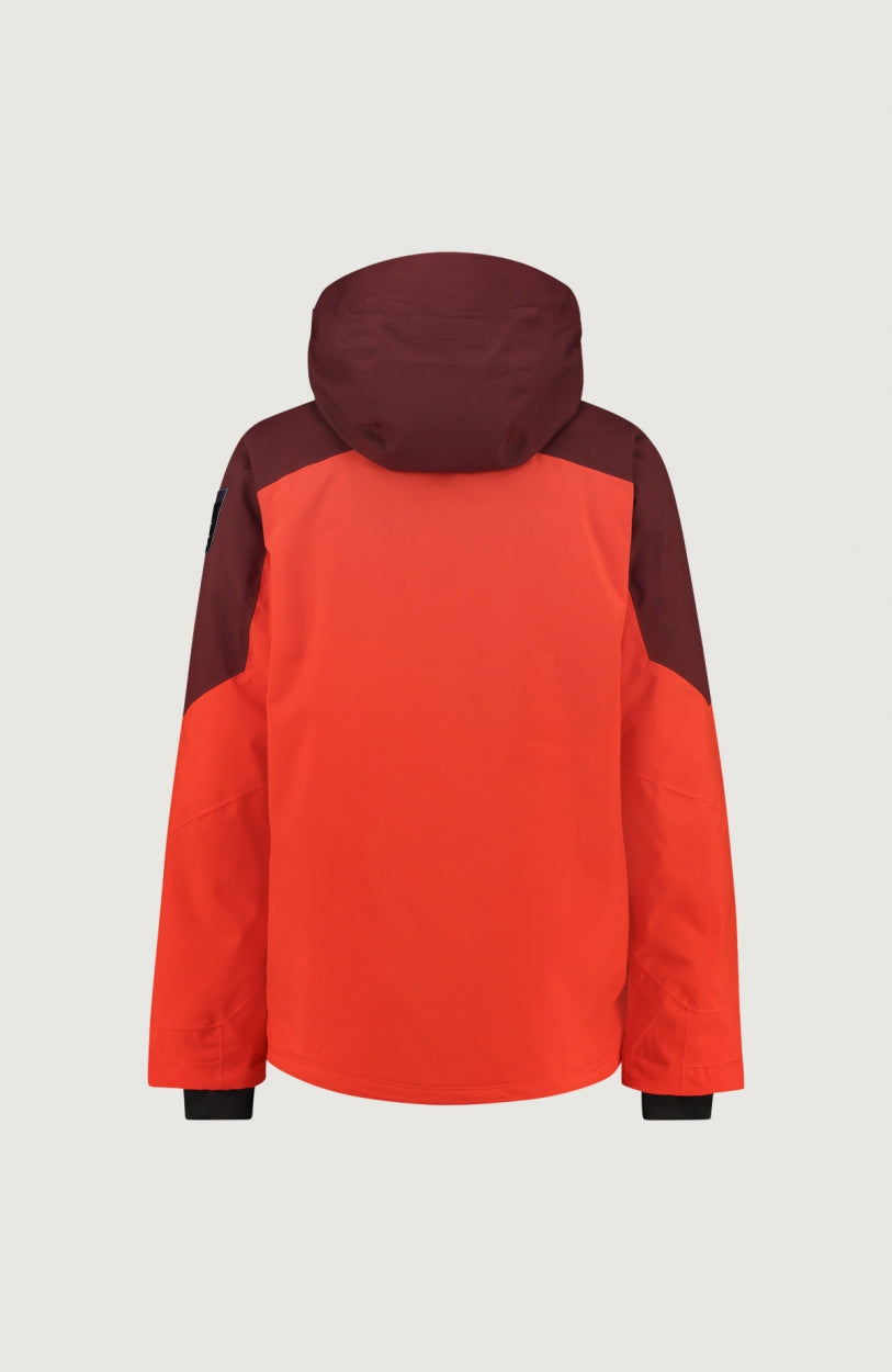 Total Disorder Snow Jacket | Fiery Red -A