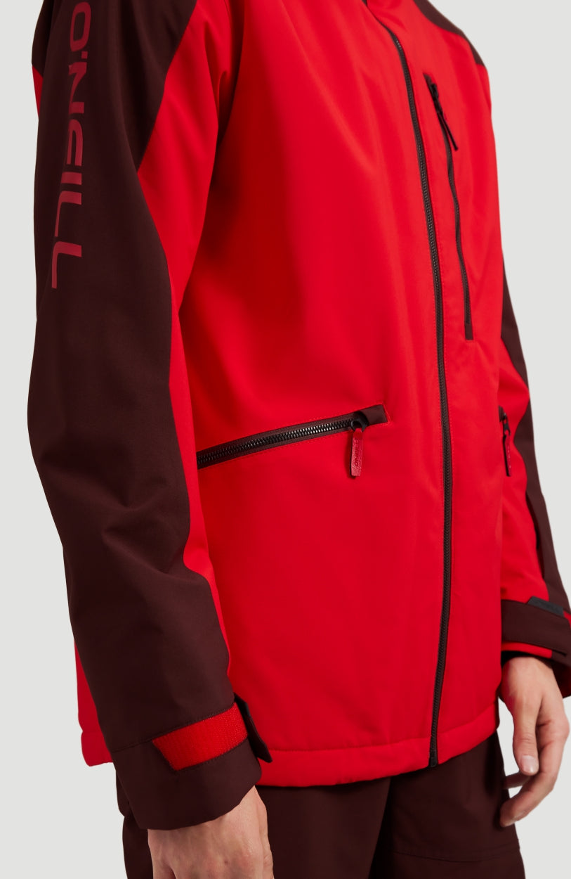 Diabase Snow Jacket | Fiery Red -A