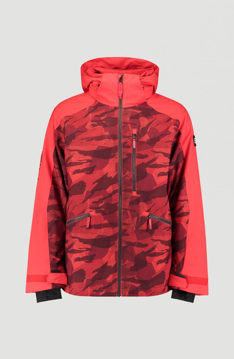 Diabase Snow Jacket | Red With