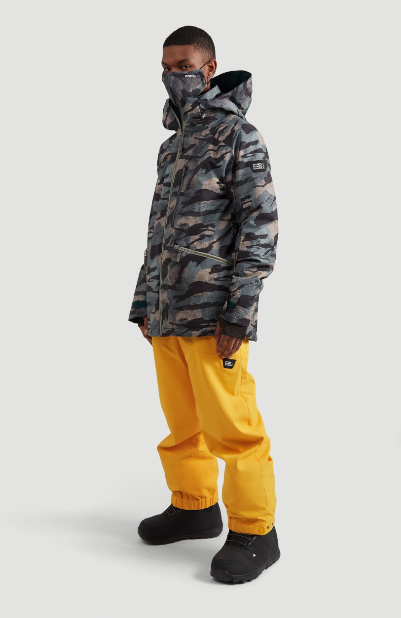 Diabase Snow Jacket | Green With Black