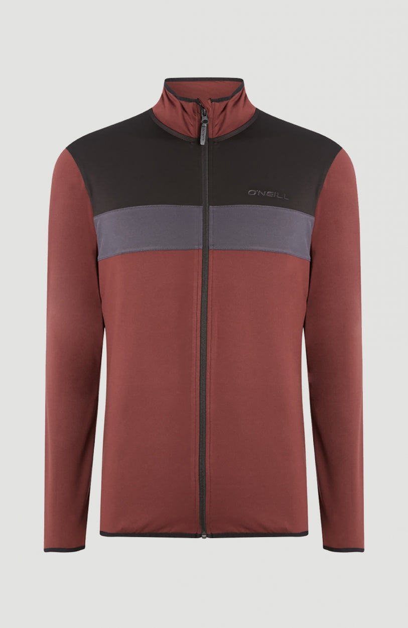 Clime Full Zip Fleece | Bitter Chocolate