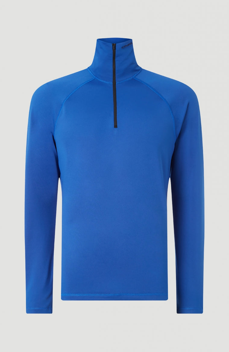 Clime Half Zip Ski Fleece | Surf Blue