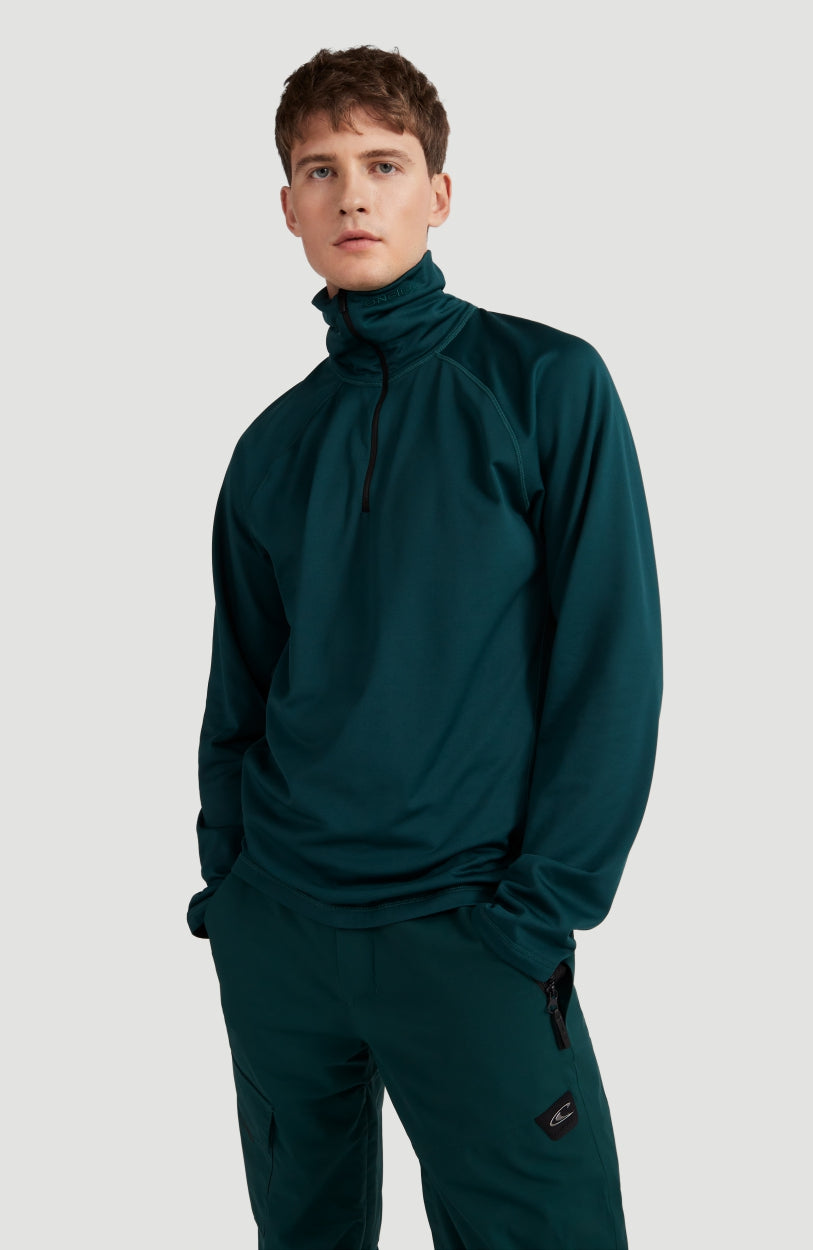 Clime Half Zip Ski Fleece | Panderosa Pine