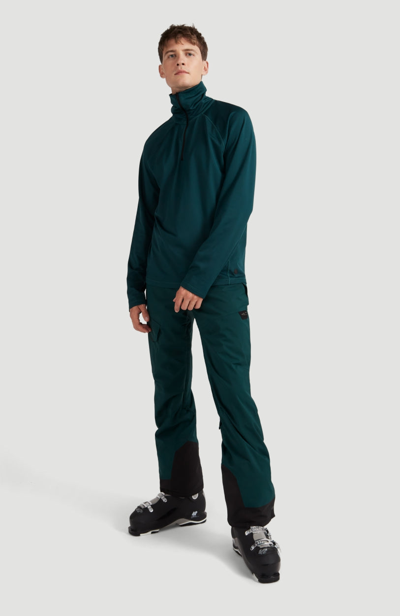 Clime Half Zip Ski Fleece | Panderosa Pine