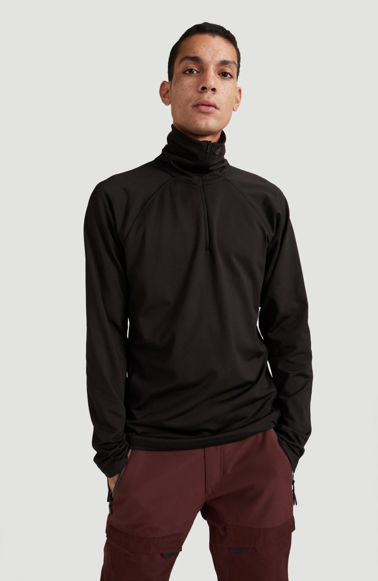 Clime Half Zip Ski Fleece | BlackOut - A