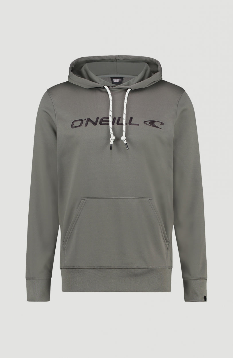 Rutile Hooded Fleece | Lava Stone