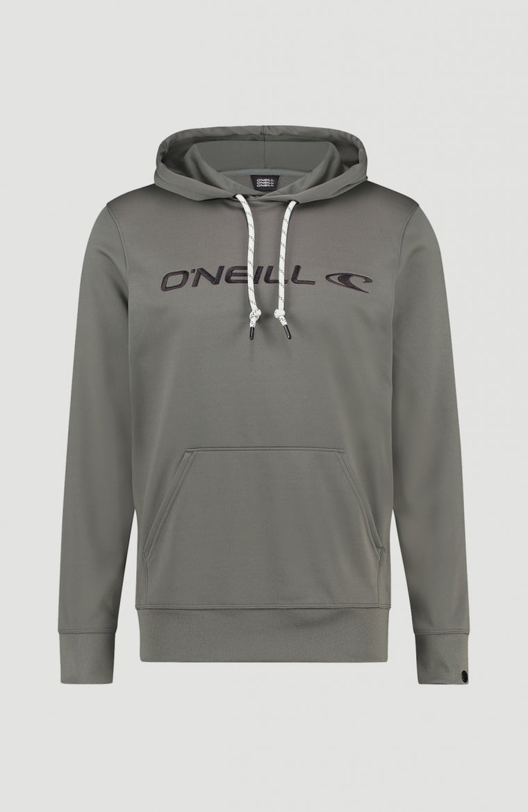 Rutile Hooded Fleece | Lava Stone