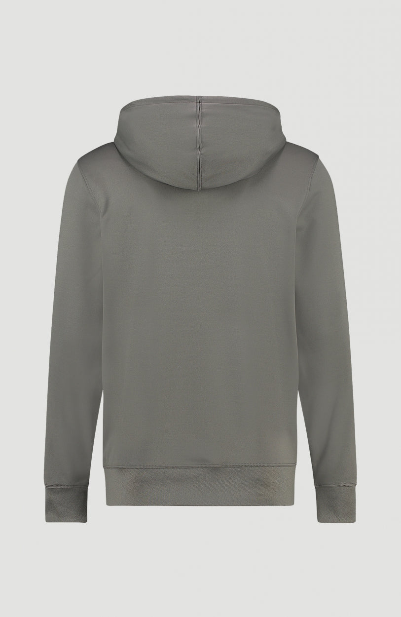 Rutile Hooded Fleece | Lava Stone