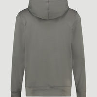 Rutile Hooded Fleece | Lava Stone