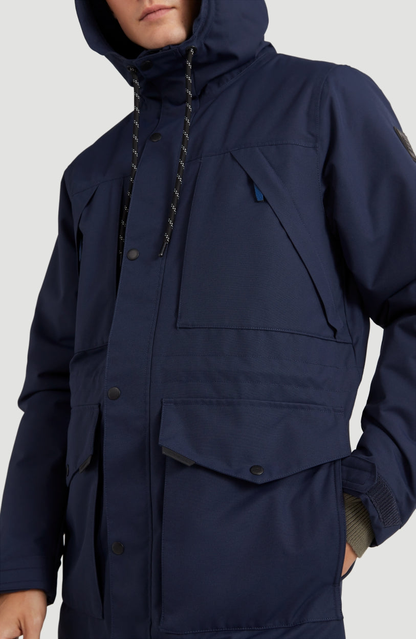 Journey Parka Jacket | Ink Blue -A
